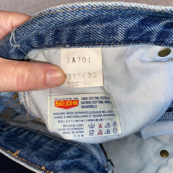 Big John High Waisted Denim Jeans - Picture 7 of 11